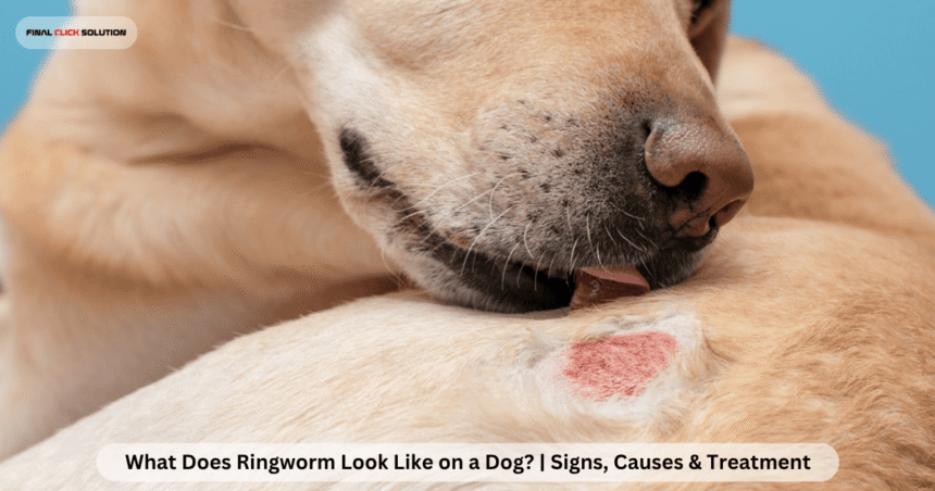What Does Ringworm Look Like on a Dog