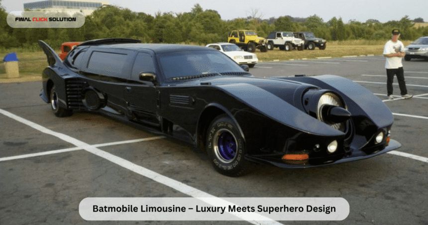 Batmobile Limousine – Luxury Meets Superhero Design