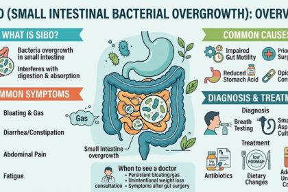 SIBO (Small Intestinal Bacterial Overgrowth): Symptoms, Causes, and Treatment