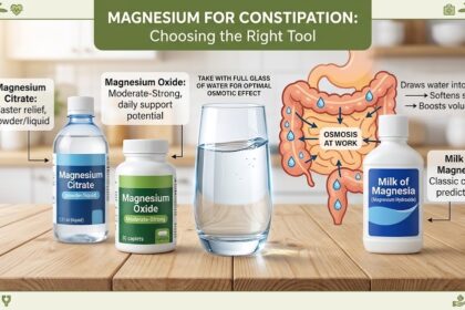 Magnesium for Constipation: Types, Dosage, and Safety