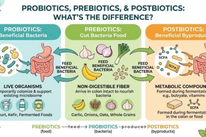 Probiotics vs Prebiotics vs Postbiotics: What's the Difference?