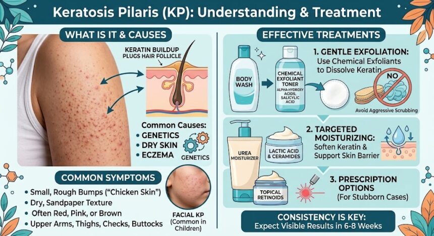 Keratosis Pilaris Treatment: Causes, Symptoms, and How to Get Rid of It