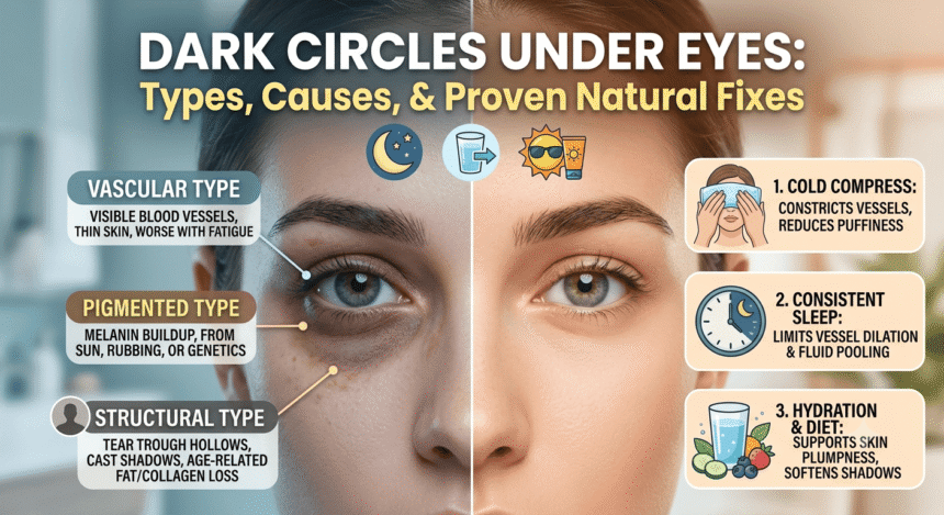 Dark Circles Under Eyes: Causes and Natural Fixes