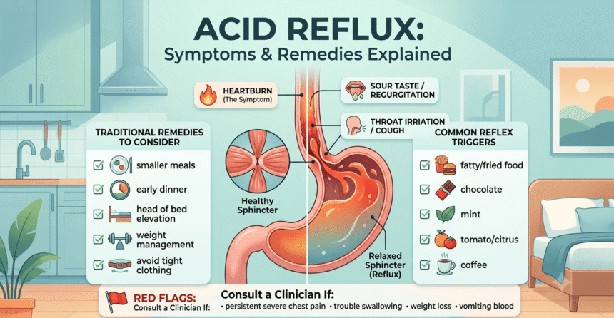 Acid Reflux Symptoms and Remedies: Heartburn vs GERD