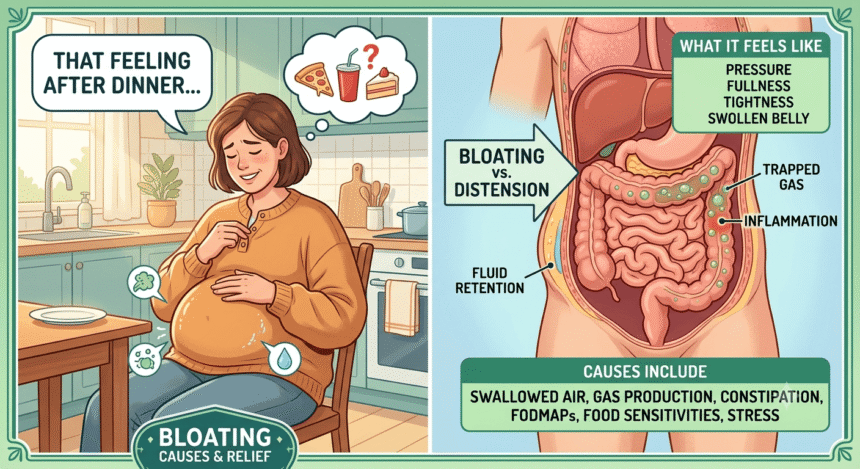 Bloating Causes and Relief: What Helps After Eating