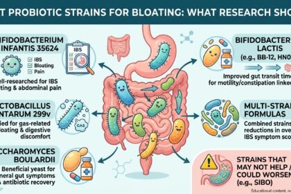 Best Probiotic Strains for Bloating: What the Research Shows