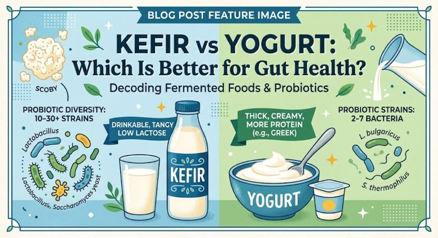 Kefir vs Yogurt: Which Is Better for Gut Health?