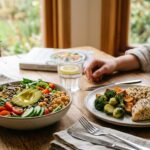 Create a blog image for this title. image must look natural, and don't write the text, etc on the image. Best Diet for Insulin Resistance: What Actually Helps