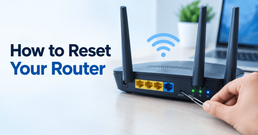 How to Reset a Router: Restart and Factory Reset Guide
