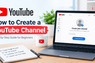 How to Create a YouTube Channel and Upload Your First Video (2026)