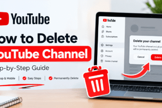 How to Delete a YouTube Channel: Computer, Phone and Hide Option (2026)