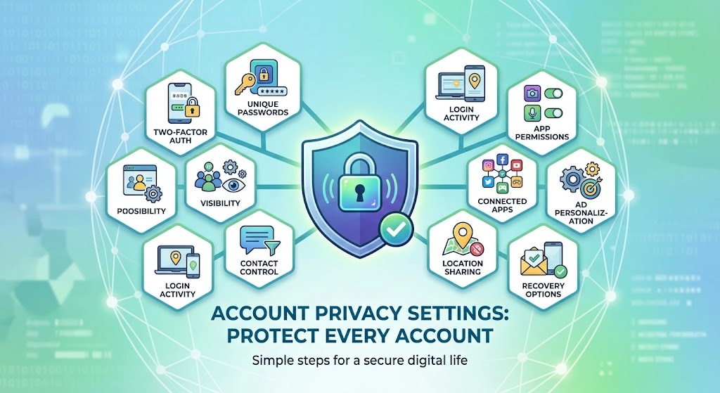 Account Privacy Settings: How to Protect Every Account