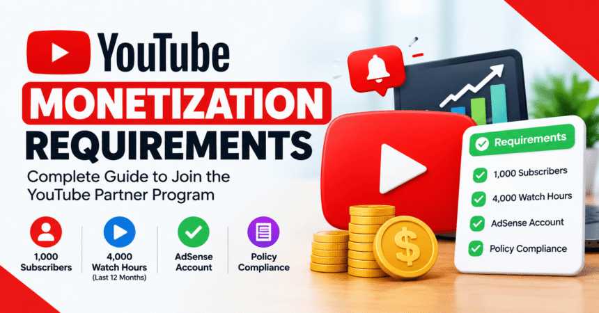 YouTube Monetization Requirements: Subscribers, Watch Hours and 2027 Changes