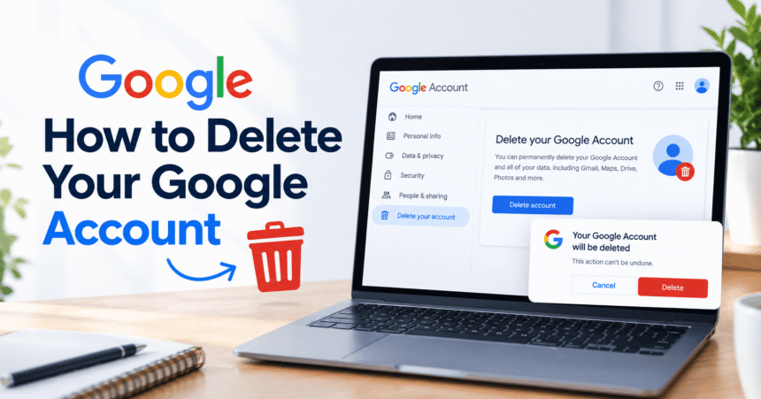 How to Delete a Google Account: Step-by-Step Guide for Phone and Computer (2026)
