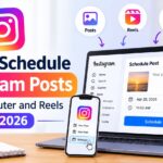 How to Schedule Instagram Posts: App, Computer and Reels (2026)