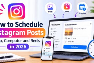 How to Schedule Instagram Posts: App, Computer and Reels (2026)