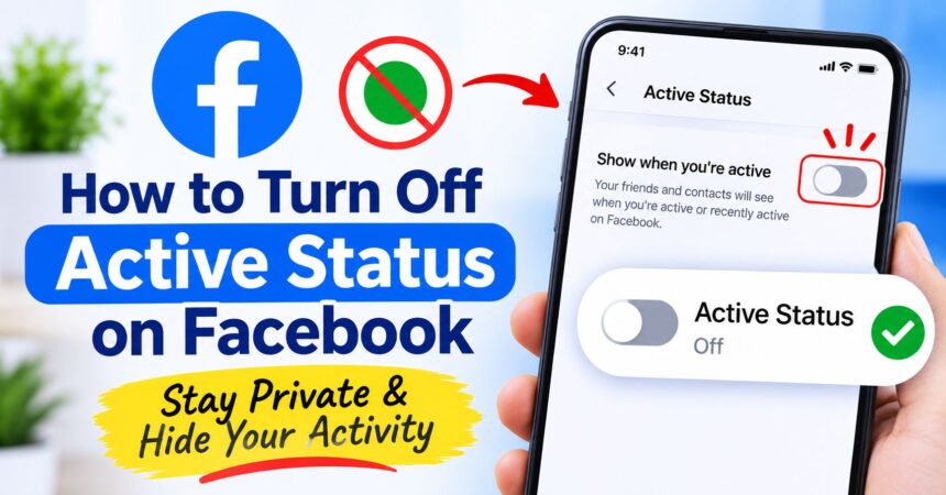 How to Turn Off Active Status on Facebook: Phone, Desktop and Messenger (2026)